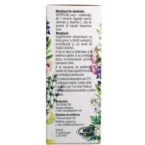Depotusin, diverse tipuri de tuse (Farmavit Nature) 100 ml