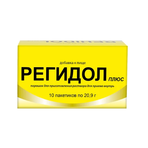 Регидол плюс, порошок для приготовления раствора для приёма внутрь (Rehidol plus, Depofarm) 20,9 г №10