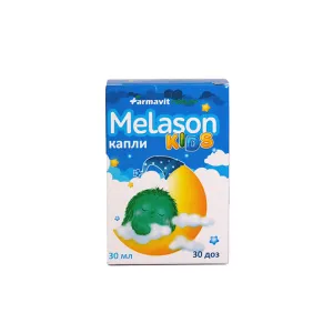 Melason Kids, pentru a îmbunătăți somnul la copii (Farmavit Nature) 30 ml