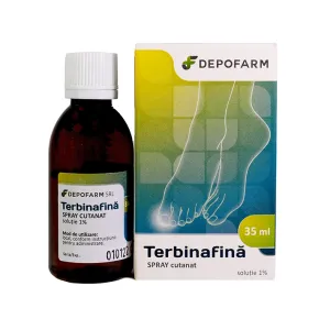 Тербифунгин спрей 1%, от кожных дерматитов и грибков (Terbifungin, Farmavit Nature) 25 мл