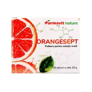 Оранжсепт, для иммунитета и от простуд (Orangesept, Farmavit Nature) 20 пак