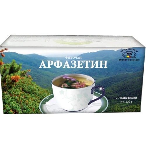 Arfazetin. specie (Depofarm) 1,5 g Nr. 20