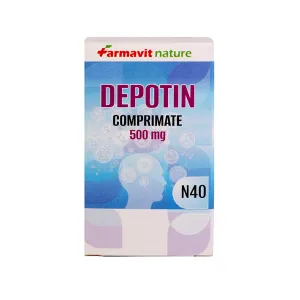 Depotin, (Farmavit Nature) 40 tab. de 500 mg