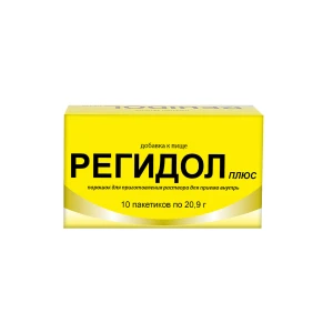 Регидол плюс, порошок для приготовления раствора для приёма внутрь (Rehidol plus, Depofarm) 20,9 г №10