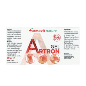 Артрон (Artron), гель 5% 50 г