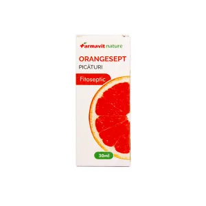 Orangesept, pentru imunitate și răceli picături (Farmavit Nature) 30 ml