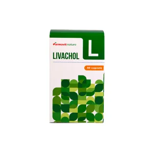 Livachol, pentru a normaliza funcționarea ficatului (Farmavit Nature) 60 caps.