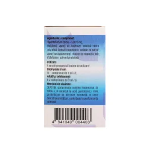Depotin, for mental disorders in children (Depotin, Farmavit Nature) 40 tab. 500 mg