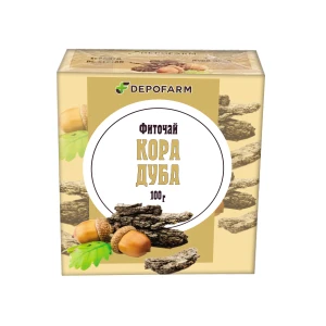 Oak bark, (Depofarm) 100 g