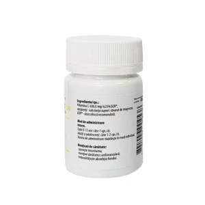 Аскорбиновая кислота, Витамин С, (Acid ascorbic, Farmavit Nature) капсулы 500 мг №60